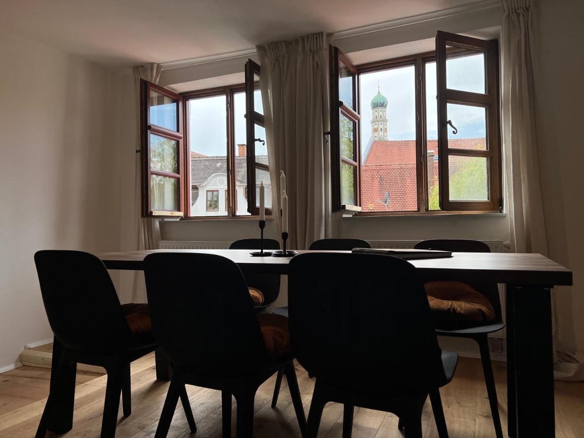Appartement Liboria I Als Gruppe Im Denkmal Augsburgs Extérieur photo