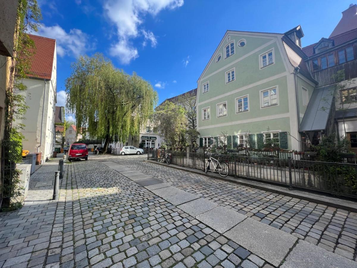 Appartement Liboria I Als Gruppe Im Denkmal Augsburgs Extérieur photo